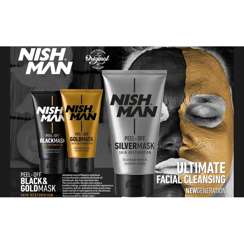 Nishman Peel Off Mask Silver 150 ml