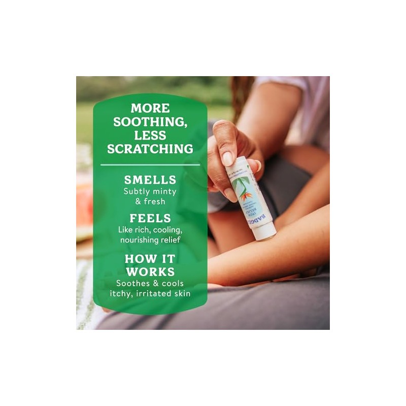 Badger After Bug Balm - Bite Relief Stick - 0.6oz