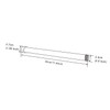12 Inch 304 Shower Faucet Extension Pipe Tube Bar Only