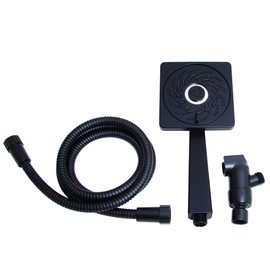 Speakman VS-5001-MB-E175 Kubos Exhilaration High Pressure Hand Held Shower Head, 1.75 GPM, Matte Black