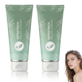 LHBMET 2PCS Intertrigo Cream,Skin Fold Care & Chafing Support Cream ，Helps Soothe Skin，Fast-Drying Non-greasy Formula for Moisture & Friction Control
