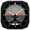Trintec 10" Classic Horizon Instrument Style Aviation Instrument Clock HOR-10