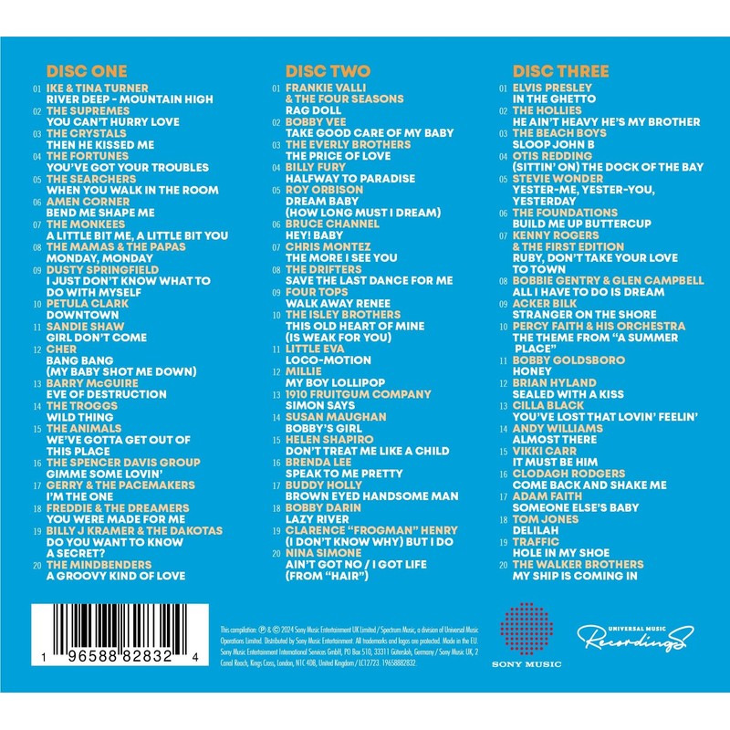 60's Number 2's & Number 3's / Various