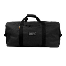 Heavy Duty Cargo Duffel Gear Bag Equipment Bags Square Sport Duffel Travel Bags 24 Inch Black
