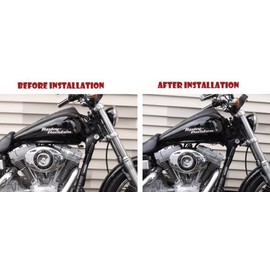 USA MADE Custom Gas Tank Lift Kit 2 inch, Fits ALL 2010-2017 Harley Dyna Models Incl. FXD, FXDL, FXDB, FXDWG, FXDF, etc.