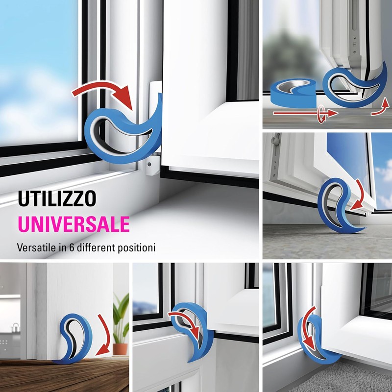 Stoppy Door / Window Stoppers Set of 12 Available in
