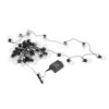 Outdoor String Light with 40 G50 Bulb Waterproof Solar USB