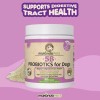Dog Probiotics Support Fiber and Digestive Enzymes for Puppies. Extra