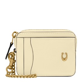 Coach Women's Essential Chain Card CASE Accessory-Travel Wallet, B4/Moonlight
