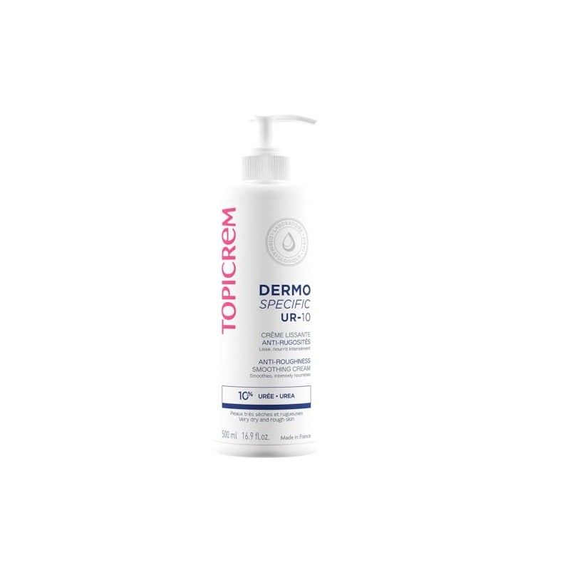 Topicrem UR-10 Anti-Roughness Smoothing Cream 500ml