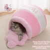 Honey Pot Cat Cave Bed, Soft and Thick Rebound Sponge