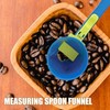 JIGCEN Funnel Scoop for Protein Powder Pre Workout Measuring Powder