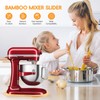 Ottkids Bamboo Mixer Slider Mat for KitchenAid 5-8 Qt Tilt
