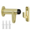 HOMOTEK 1Pack Heavy Duty Door Stopper with Manual Hook,Door Holder