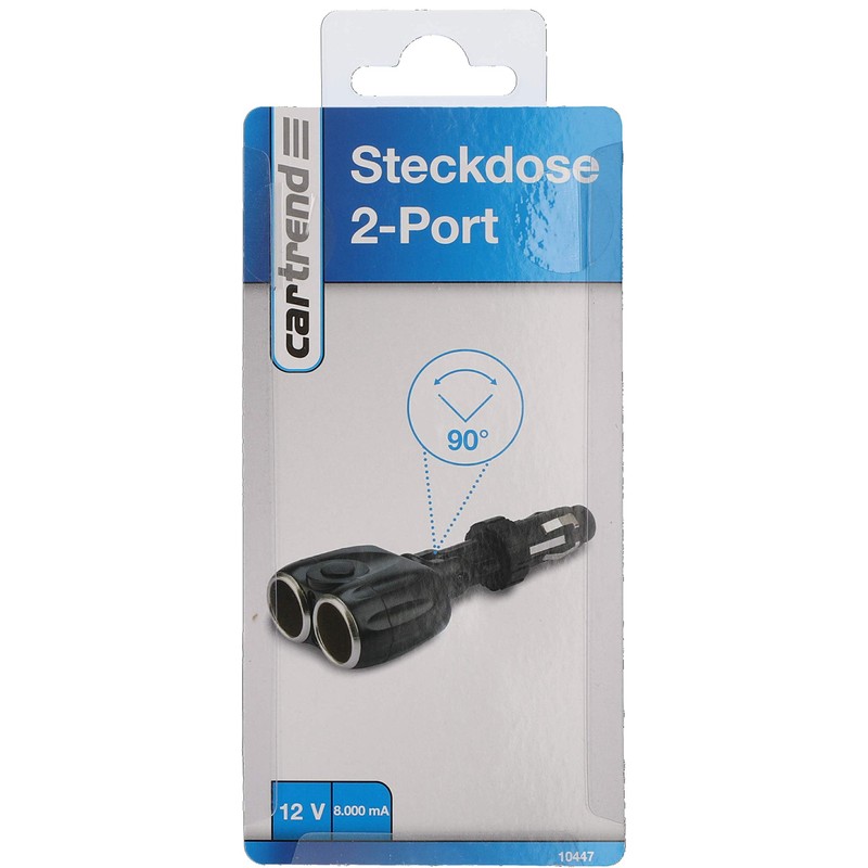 CARTREND 10447 Socket 2-Port Quick without Cable 12 Volt