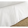 Simply Soft Pleated Bed Skirt, Full, White