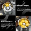 Angoily Egg Separator - Stainless Steel Egg Yolk White Separator