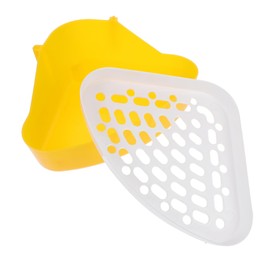 VILLFUL Rabbit Litter Box for Small Animals Durable Pet Toilet Trainer with Heightened Fence Design Leak Easy to Clean for Rabbits Guinea Pigs and Hamsters