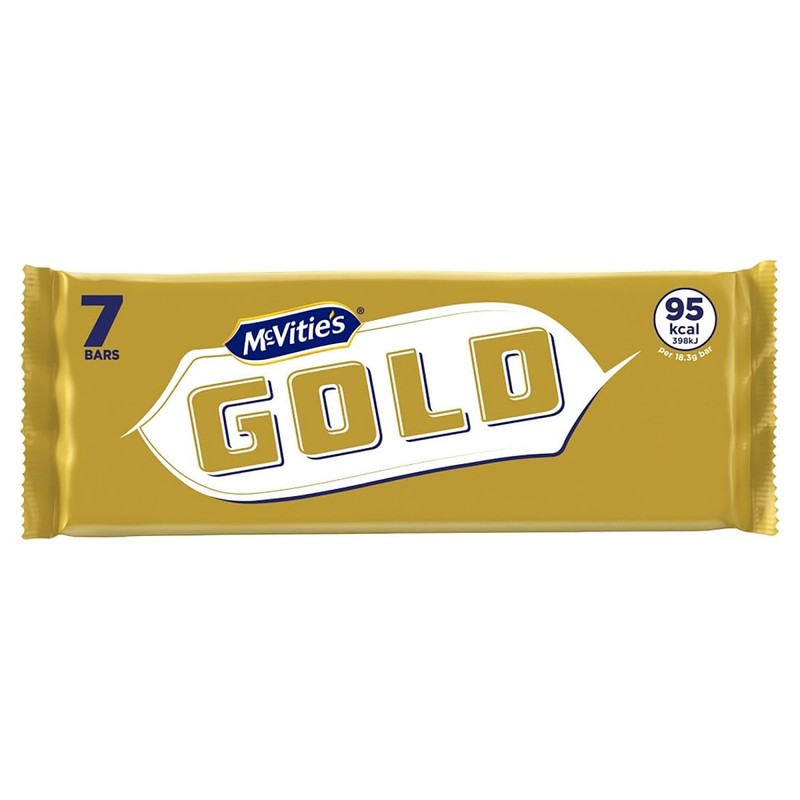 Mcvities Gold Bars 7Pk (Pack of 1)