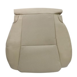 FZJDSD Tan Driver Side Bottom Perforated Leather Replacement Seat Covers Compatible with Lexus GS300 2006 2007 2008 2009
