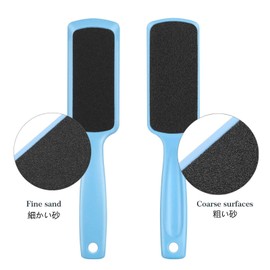 UNG Exfoliating Heel Exfoliating Heel Care, Exfoliating Double-sided, Heel File, Professional Stainless Steel Foot File, For Pedicure, Double-Sided File For Pedicure, Fish Sharpener, Foot, Heel