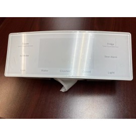 General Electric GE Refrigerator Display Cap Touch White, Tabs type A, OEM, WR17X24121, Brand New