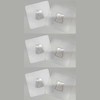 Trapezoidal Sticky Pads, for Sotfamily Corner Shower Caddy, 6PCS