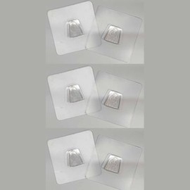 Trapezoidal Sticky Pads, for Sotfamily Corner Shower Caddy, 6PCS