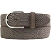 BELTINGER Women's Python Embossed Belt 4 cm Leather Belt for