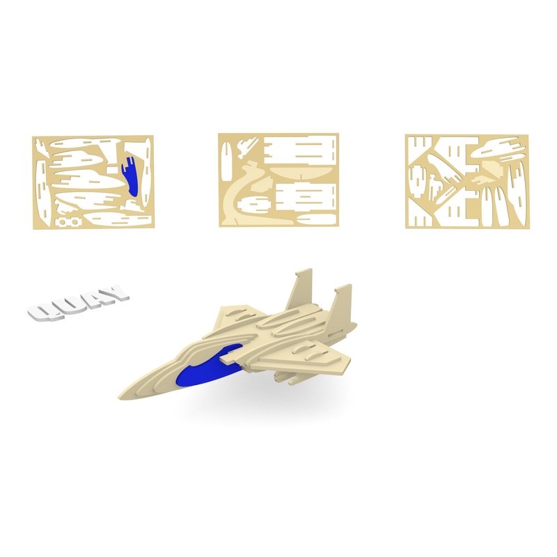 Quay F 15 Eagle Holz Handwerk Bausatz FSC