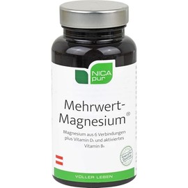 Nicapur Added Value Magnesium Capsules Pack of 60 Capsules