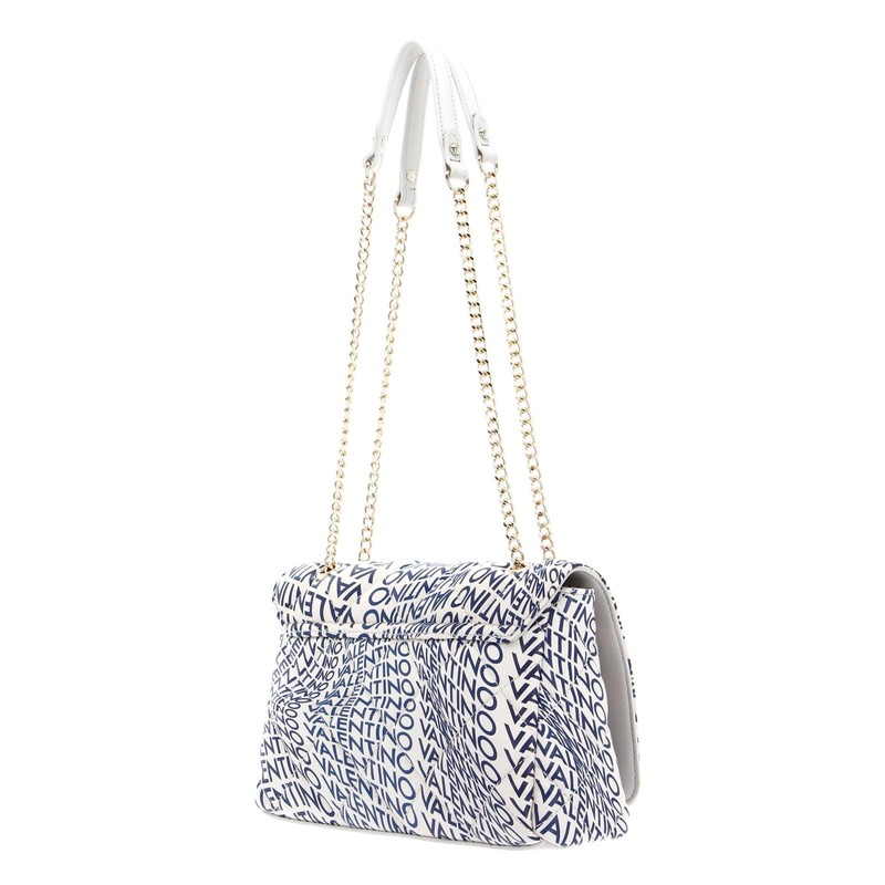 Valentino Women's Ocean Re School Bag, Blu/Multicoloured
