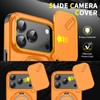 MRRSIWEI for Apple 17 Pro Max Case with Slide Camera.Slide