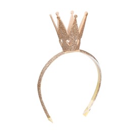 Girls Glitter Crown Hairband Princess Headband Bands For Women Baby Kids Toddler, Crown Shiny Headband Girls Rhinestone Headwear Hair Accessories For Birthday Party