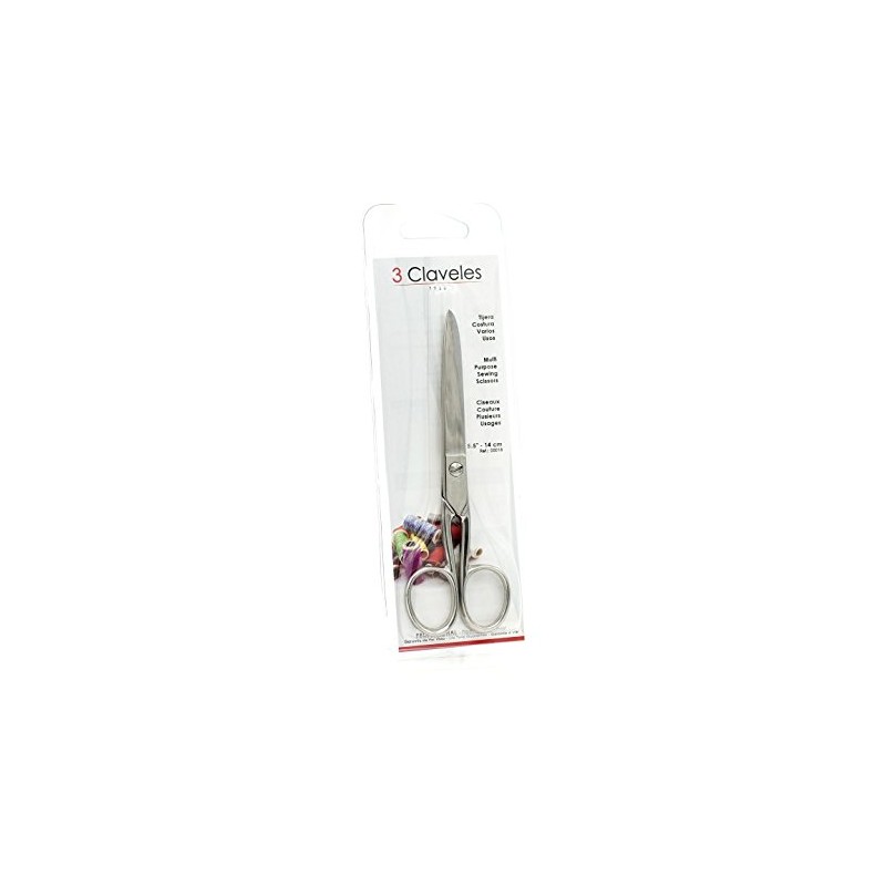 3 claveles 18 – Sewing Scissors 5.5 "