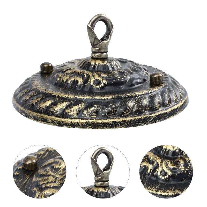 VILLCASE Retro Light Canopy Vintage Chandelier Ceiling Plate, Sturdy, Ceiling