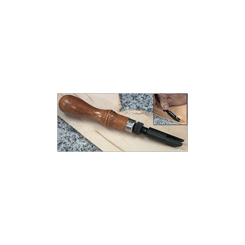 Tandy Leather Craftool� Adjustable "V" Gouge 31811-00