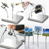 Ruimooto 20 Model Building Colours Crocodile Clips, 1 Brush and
