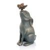 SPI Curiosity Bunny Rabbit with Butterfly Sculpture