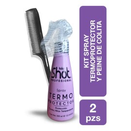 Termo Protector con Keratina Antifrizz para Planchado Express protege del calor de planchas secadoras y aporta brillo                                 