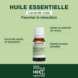 Pranarom Pranar?m | Real Lavender Essential Oil | Blooming Lace | HECT | 10 ml