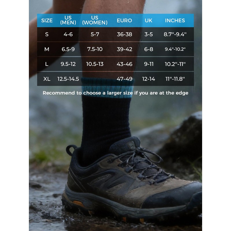 Dexshell DS683 Ultra Thin Crew Trekking Socks 0143045