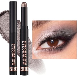 Sombra De Ojos En Barra, Iluminadores Maquillaje Lápiz De Sombra De Ojos, Glitter Para Ojos Sombra De Ojos En Crema Kit De Maquillaje Seductores, Altamente Pigmentados (C)