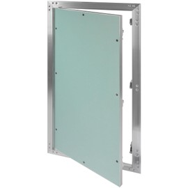 ECOPRO VENT 12" x 24" Inch Aluminum Drywall Access Panel - Service Shaft Door - Plumbing, Electricity, Heating, Alarm Wall Inspection hatch for Drywall - Bathroom Service Access Hole Cover
