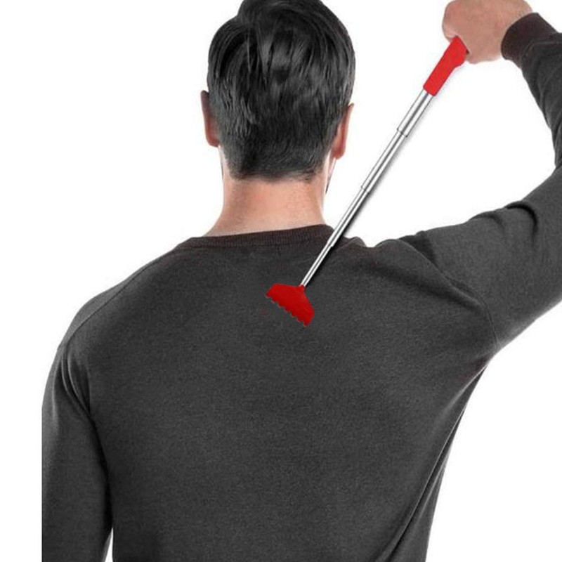 4 Pcs Back Scratcher Portable Extendable Back Scratcher with Telescopic