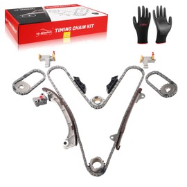 YA-MAYPAY Timing Chain Kit Compatible with 2005-2015 for Toyota Tacoma 4.0L, 2005-2011 for Toyota Tundra 4.0L, 2003-2009 for Toyota 4Runner 4.0L 1GRFE 9-4217S