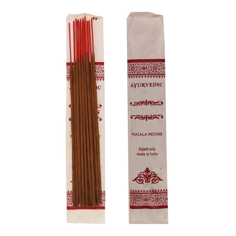 DharmaObjects Ayurvedic Yoga Masala Incense Sticks - Box 12 Packs
