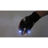 (Orludo Fishing Equipment) Equipped with LED Light! Fishing Gloves, Finger