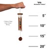 Woodstock Chimes CC7BR Original Guaranteed Musically Tuned Chime Chakra-Seven Stones,