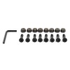 Skateboard Hardware Mounting Set 1 Inch Allen - Longboard Screws